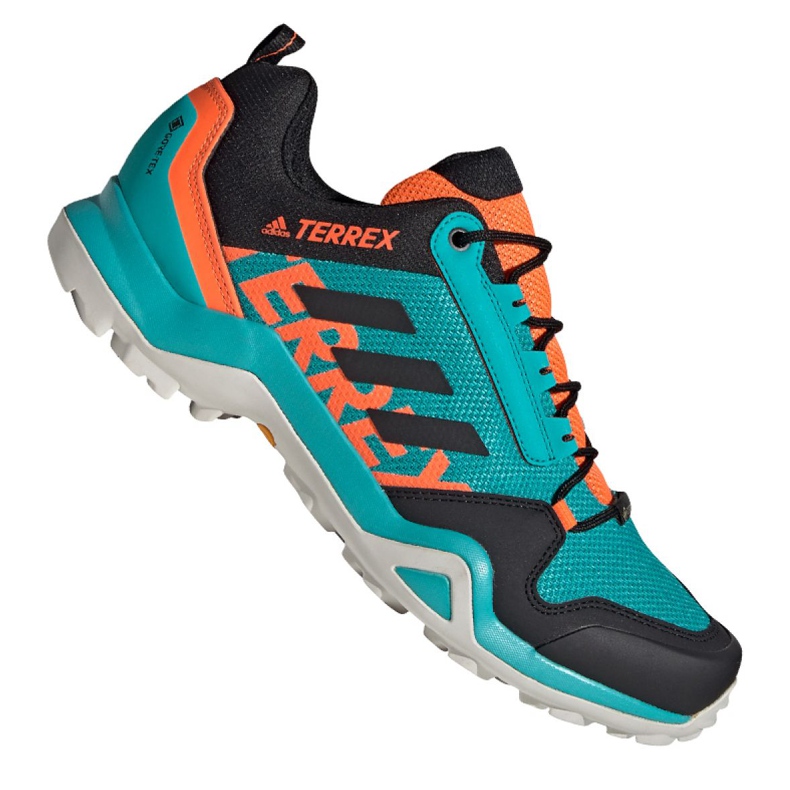 Chaussures Adidas Terrex AX3 Gtx M FU7827 multicolore multicolore vert