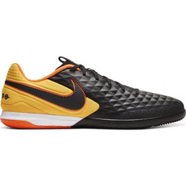 Chaussures d'intérieur Nike Tiempo React Legend 8 Pro Ic M AT6134-008 noir multicolore