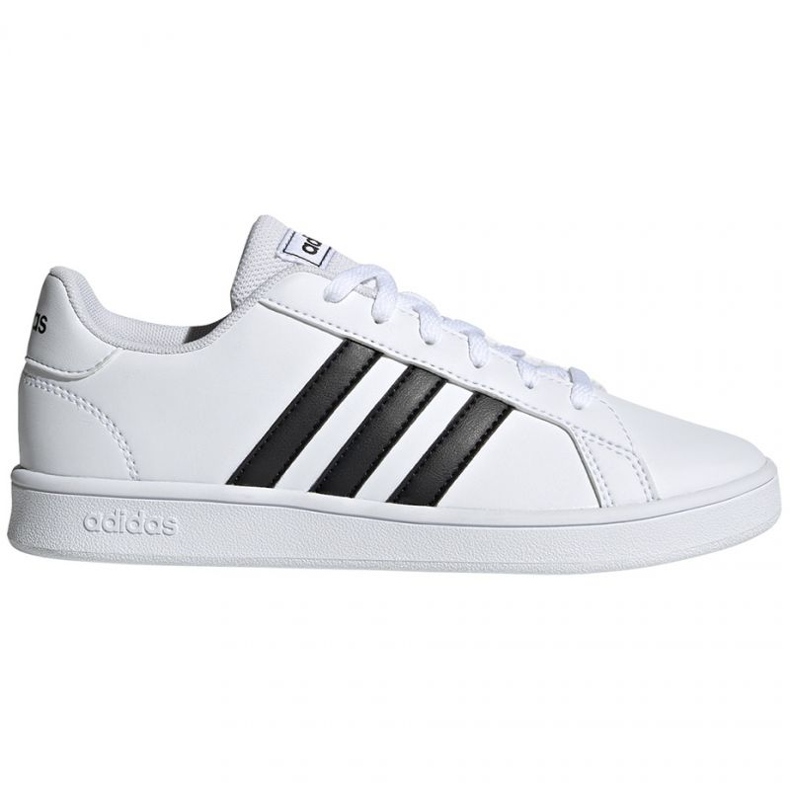 Chaussures adidas Grand Court K Jr EF0103 blanche Chaussures adidas Grand Court K Jr EF0103 blanche