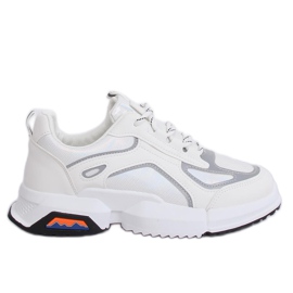 Chaussures de sport blanches BO-557 WHITE-H