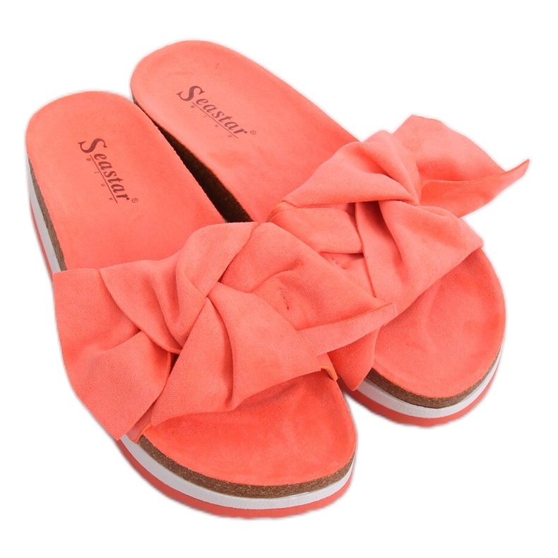 Chaussons corail femme SS116P Corail rose