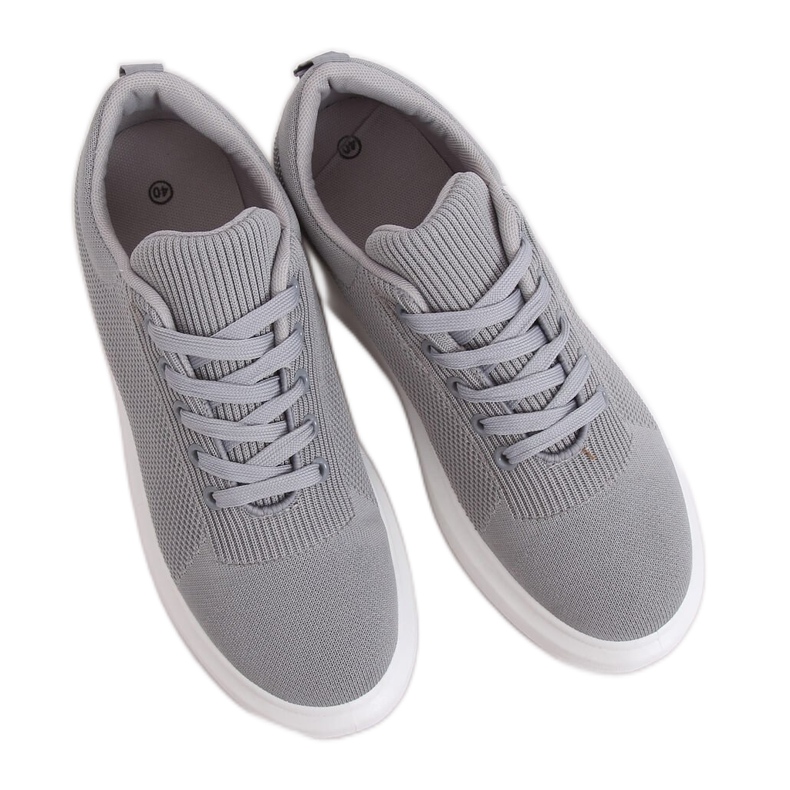 Baskets grises femme grises LV82P Gris