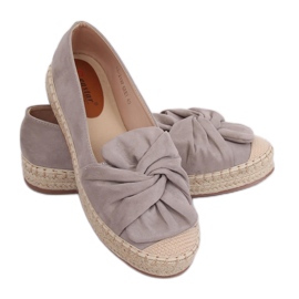 Espadrilles grises pour femmes LL-219P Gris