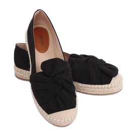 Espadrilles noires pour femmes LL-219P Noir
