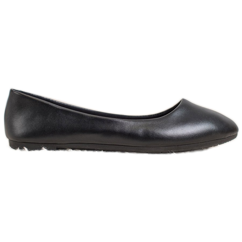 SHELOVET Ballerine classique en cuir écologique le noir SHELOVET Ballerine classique en cuir écologique le noir