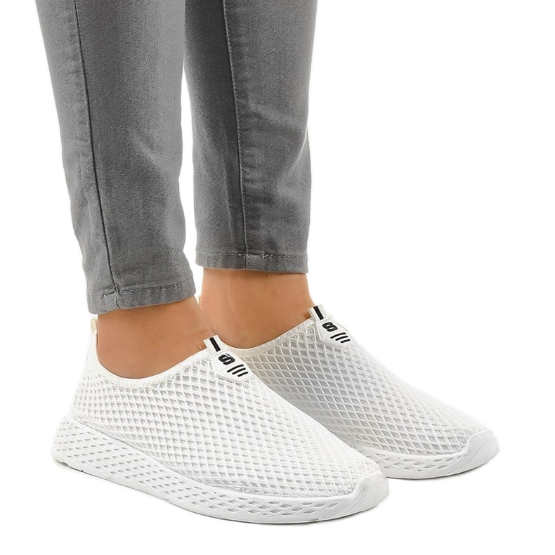 Chaussures de sport blanches pour femmes SJ1890-3
