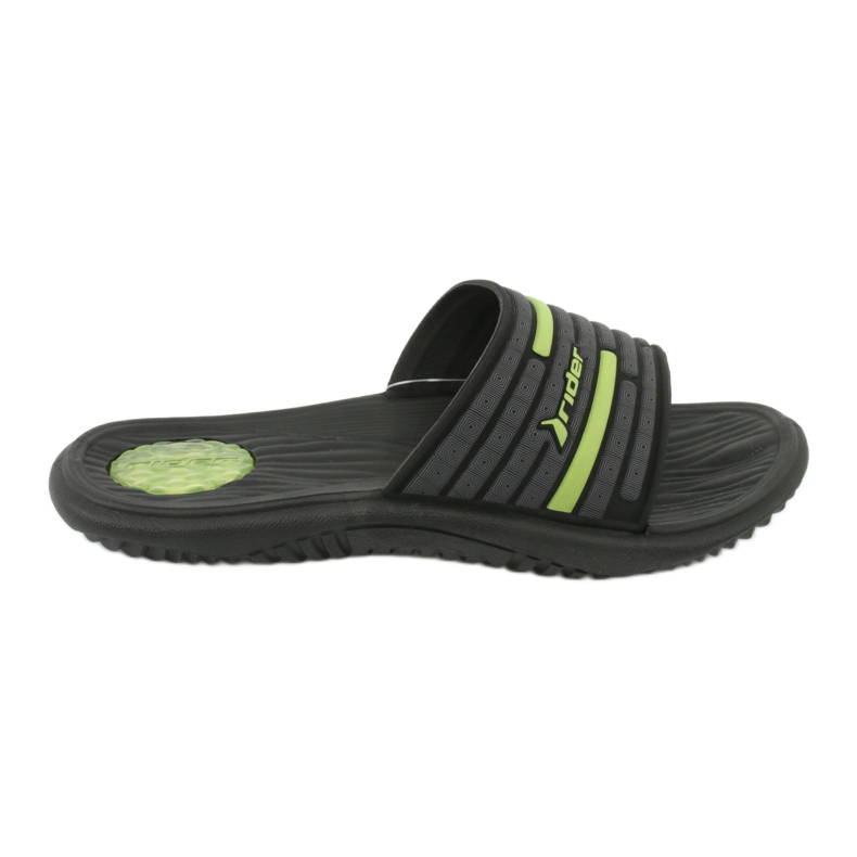 Chaussons de piscine homme Rider 82735 noir / vert le noir gris Chaussons de piscine homme Rider 82735 noir / vert le noir gris