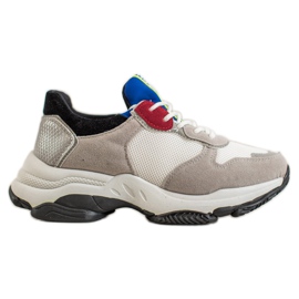 SHELOVET Baskets à la mode multicolore