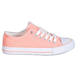 SDS Baskets en textile orange