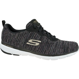 Skechers Flex Appeal 3.0 Glamour sans fin W 13071-BKMT noir