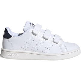 Chaussures Adidas Advantage C Jr FW2589 blanc
