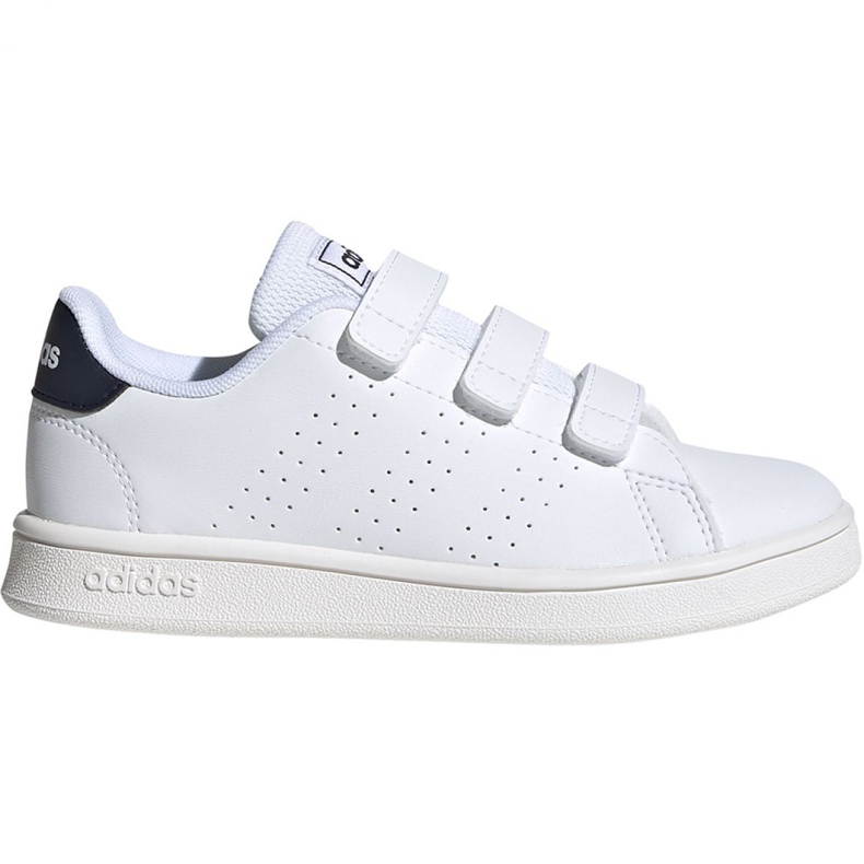 Chaussures Adidas Advantage C Jr FW2589 blanche Chaussures Adidas Advantage C Jr FW2589 blanche