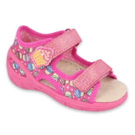 Chaussures enfant Befado 065P136 rose multicolore Chaussures enfant Befado 065P136 rose multicolore
