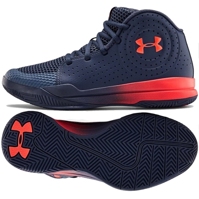 Chaussure de basket-ball Under Armour Gs Jet 2019 Jr.3022121-405 multicolore bleu marin Chaussure de basket-ball Under Armour Gs Jet 2019 Jr.3022121-405 multicolore bleu marin