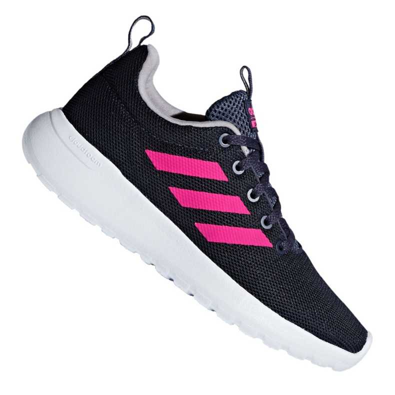 Chaussures Adidas Lite Racer Cln Jr BB7045 bleu marin rose