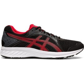 Chaussures de course Asics Jolt 2 M 1011A167-005 le noir rouge