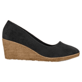 Goodin Ballerine compensée classique le noir