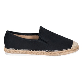 Goodin Espadrilles en daim noir