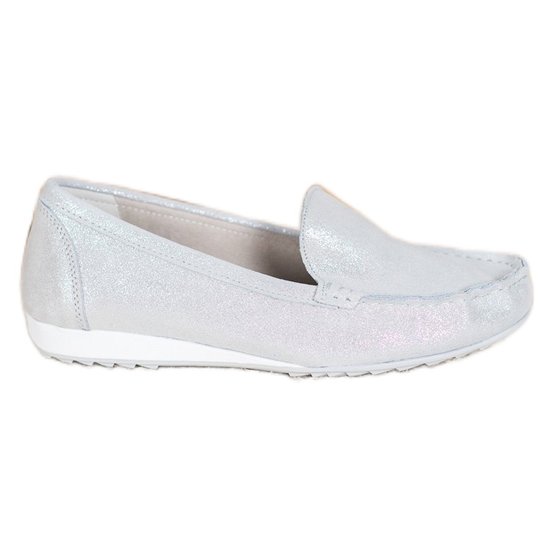 Goodin Mocassins Argentés À Paillettes gris Goodin Mocassins Argentés À Paillettes gris