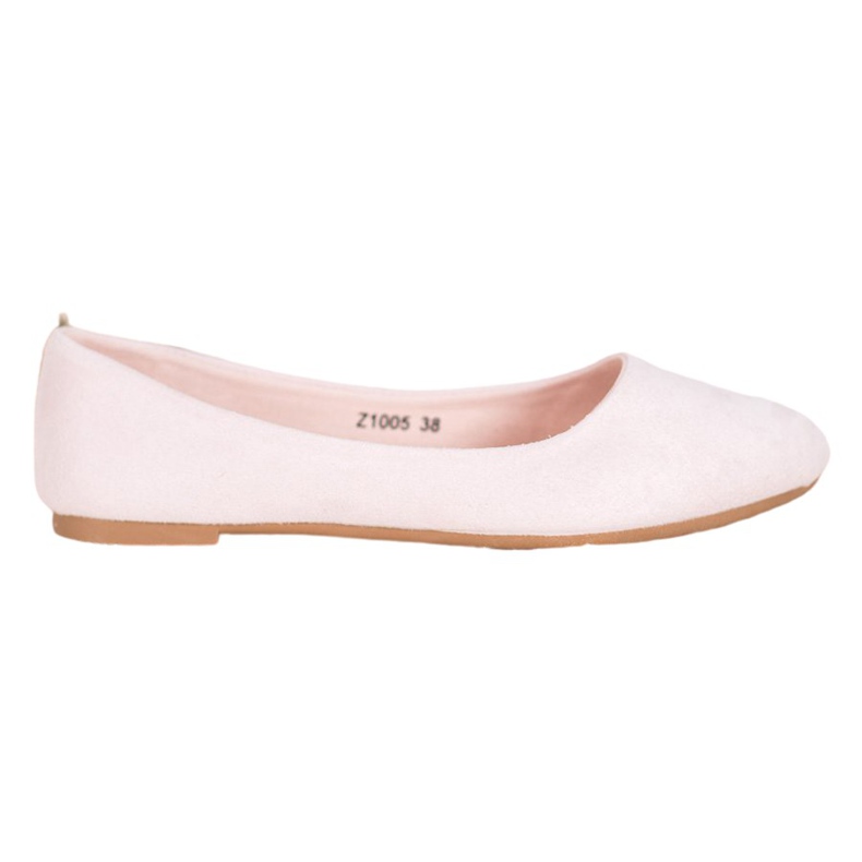 SHELOVET Ballerines confortables rose