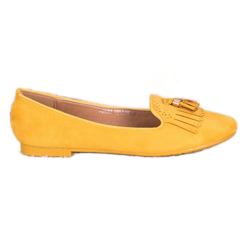 Fama Daim Lords Avec Franges jaune