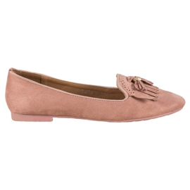 Fama Daim Lords Avec Franges rose