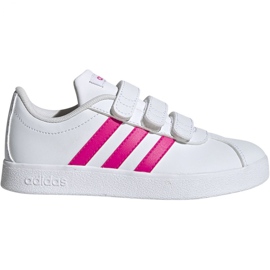 Chaussures Adidas Vl Court 2.0 Cmf C Jr EG3880 blanc
