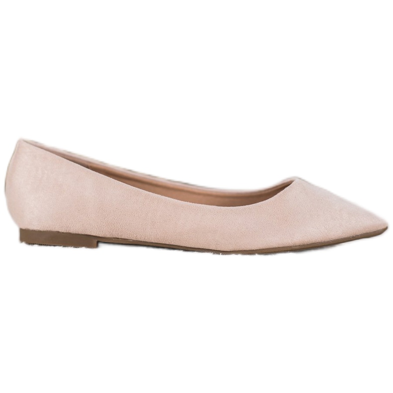 SHELOVET Ballerine En Spitz brun SHELOVET Ballerine En Spitz brun
