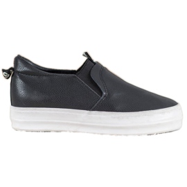 Bona Chaussures à enfiler noires le noir Bona Chaussures à enfiler noires le noir