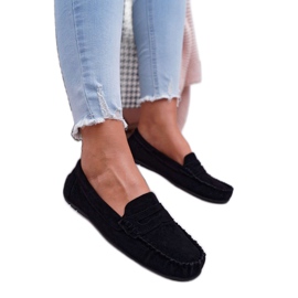 SEA Mocassins femme noirs T348