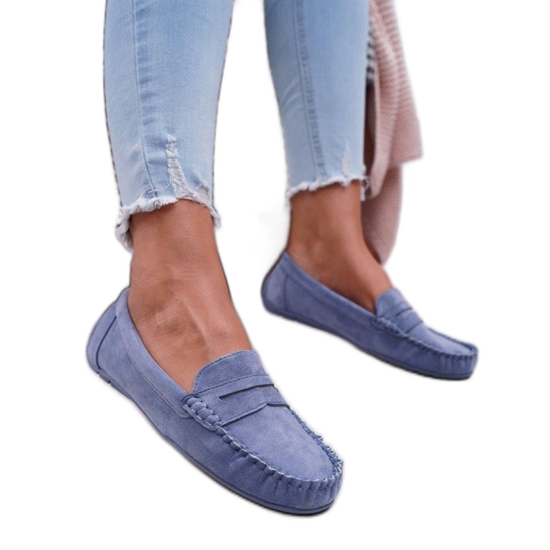 SEA Mocassins femme bleus T348 SEA Mocassins femme bleus T348