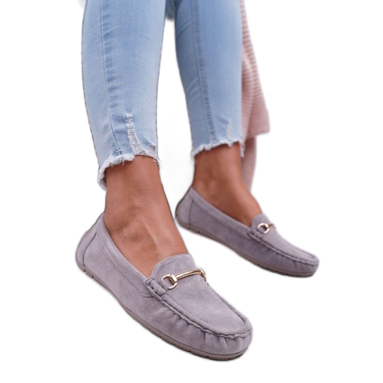 SEA Mocassins femme T350 gris