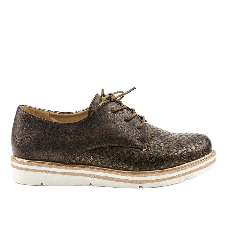 Chaussures de jazz marron classiques TL-35 brun