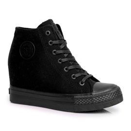 Big Star Baskets noires FF274A191