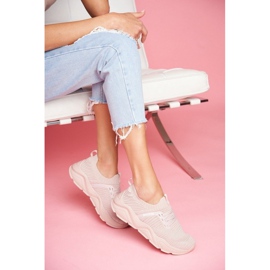 Chaussures de sport roses Big Star FF274956 Chaussures de sport roses Big Star FF274956
