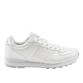 Chaussures de sport blanches pour hommes 5535-1 Chaussures de sport blanches pour hommes 5535-1