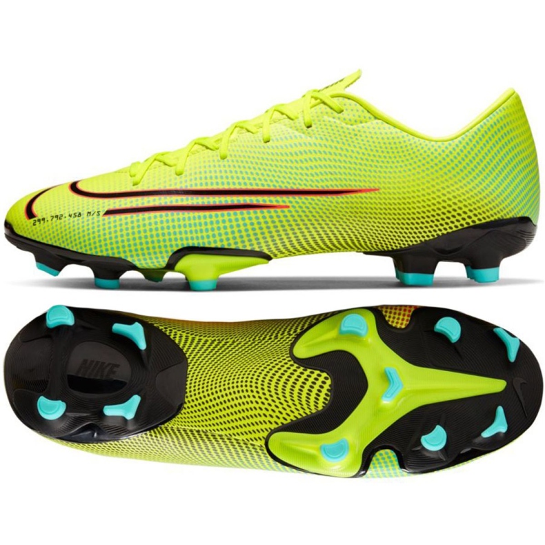 Chaussure de football Nike Mercurial Vapor 13 Academy Mds FG / MG M CJ1292-703 jaune jaune
