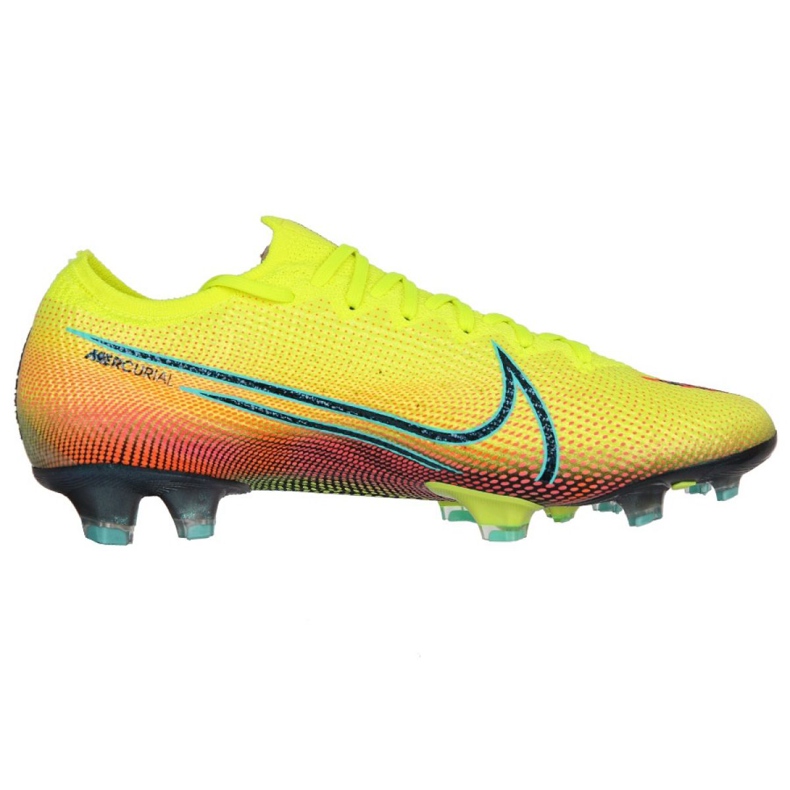 Chaussures de football Nike Mercurial Vapor 13 Elite Mds Fg M CJ1295-703 multicolore jaune