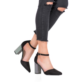 Goodin Escarpins noirs élégants le noir jaune Goodin Escarpins noirs élégants le noir jaune