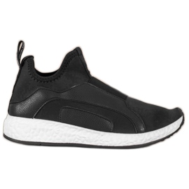 Bona Chaussures noires sur la plate-forme