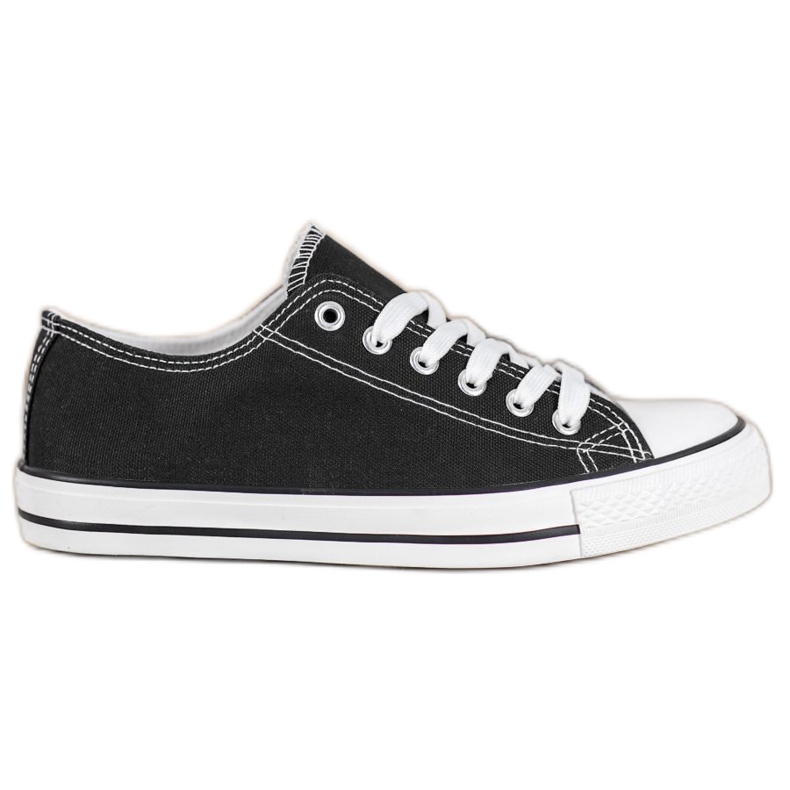 Bona Baskets de sport le noir