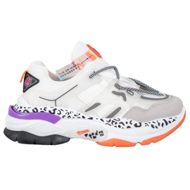 Seastar Baskets mode blanche multicolore