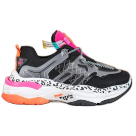 Seastar Baskets mode le noir multicolore