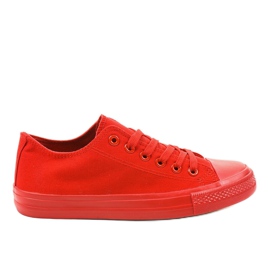 Baskets classiques rouges pour hommes MC1-A5
