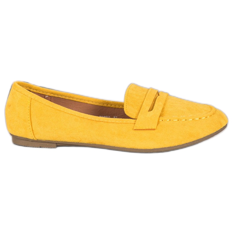Fama Mocassins classiques jaune