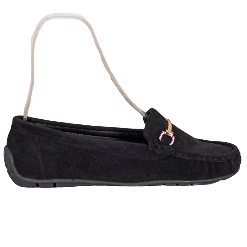 Seastar Mocassins en daim élégants le noir