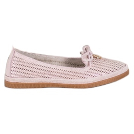 Ballerines élégantes VINCEZA multicolore rose