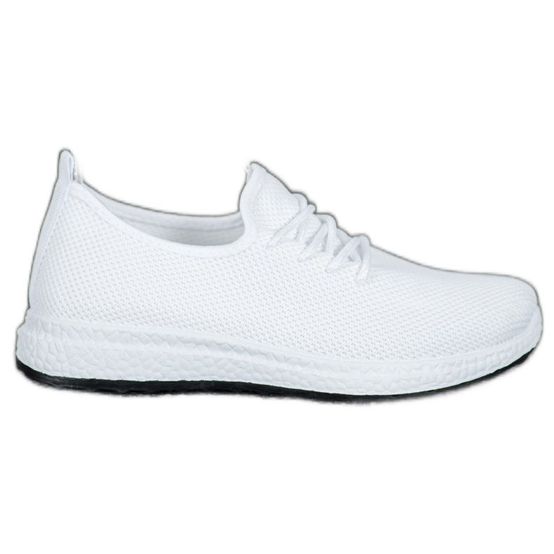 SHELOVET Chaussures confortables sur la plate-forme blanche