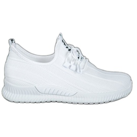 SHELOVET Chaussures Ajourées Blanches