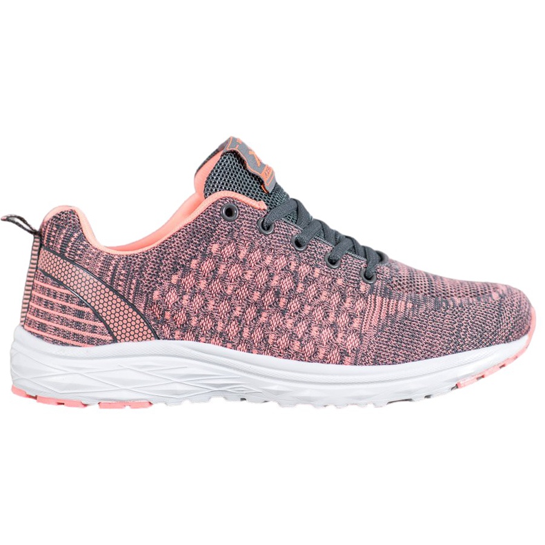 Ax Boxing Chaussures de sport avec maille rose